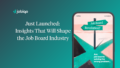 Jobiqo blog header with a screenshot of the cover of the Job Board Revolution, titled Just Launched: Insights That Will Shape the Job Board Industry